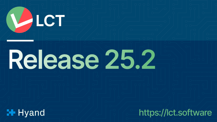 Release 25.2 of LCT